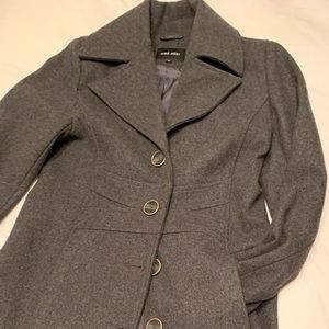 nearly new Nine West wool long coat